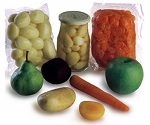 Pasteurized fruit vegetable processing packaging